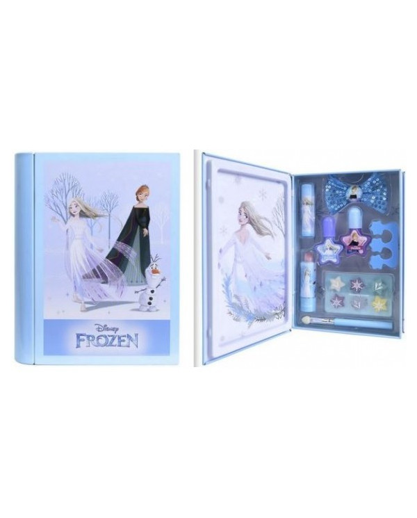 FROZEN LIVRO METÁLICO COM MAQUILHAGEM