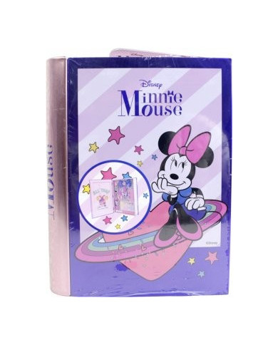 LIBRO DE MAQUILLAJE METÁLICO DE MINNIE MOUSE