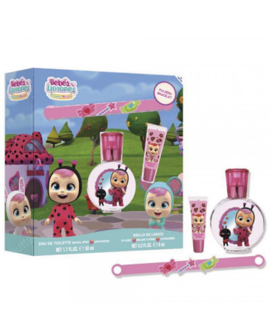CRY BABIES CONJUNTO PERFUME 30 ML + PULSEIRA + AUTOCOLANTES