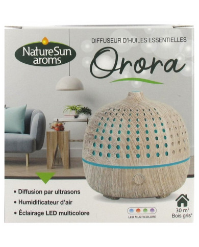 DIFUSOR ORORA MADEIRA CINZA NATURE SUN AROMS