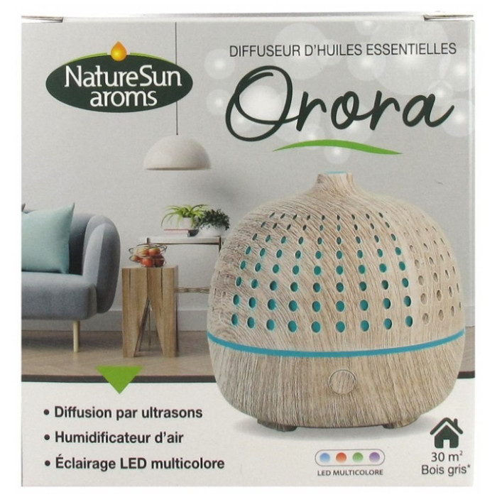 DIFUSOR ORORA MADEIRA CINZA NATURE SUN AROMS