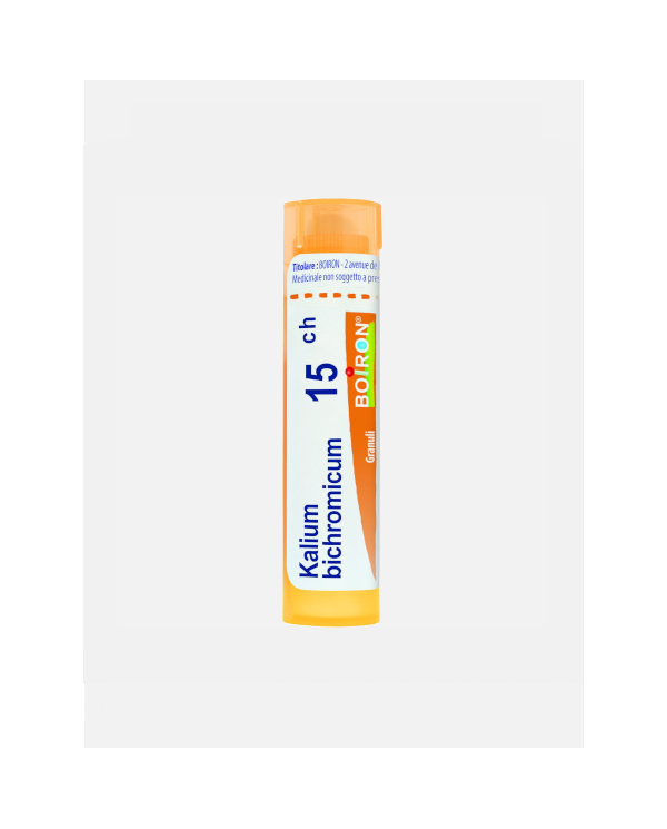 KALIUM BICHROMICU 15CH – 80 GRÂNULOS – BOIRON