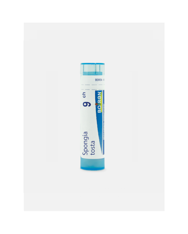 SPONGIA TOSTA 9CH – 80 GRÂNULOS – BOIRON