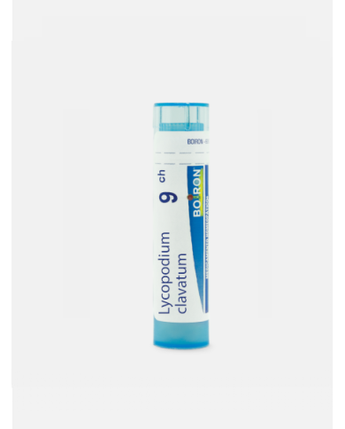 LYCOPODIUM CLAVAT 9CH – 80 GRÂNULOS – BOIRON