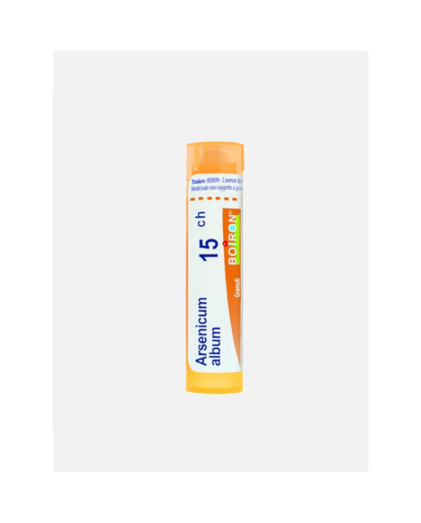 ARSENICUM ALBUM 15CH – 80 GRÂNULOS – BOIRON