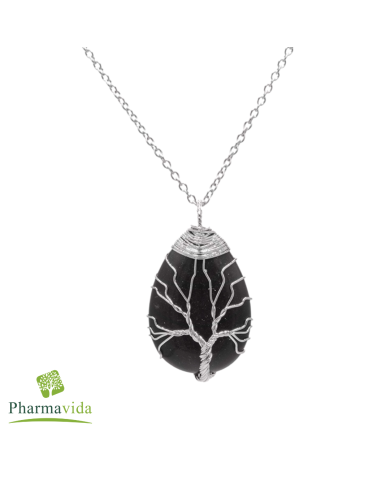 COLAR COM PENDENTE ÁRVORE DA VIDA - Ónix