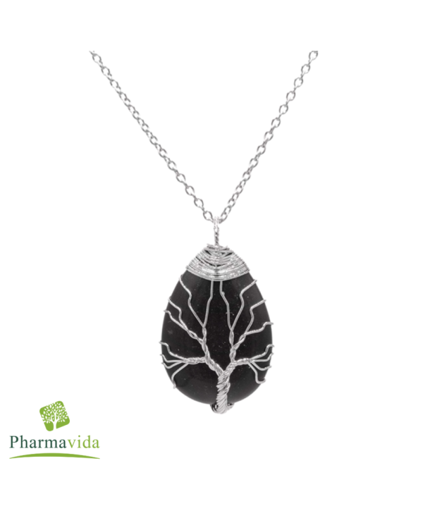 COLAR COM PENDENTE ÁRVORE DA VIDA - Ónix