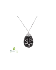 COLAR COM PENDENTE ÁRVORE DA VIDA - Ónix