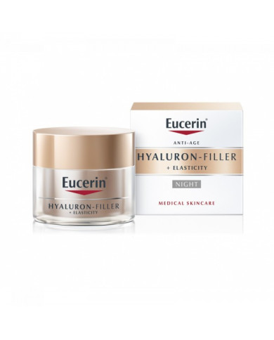 EUCERIN HYALURON-FILLER + CREMA DE NOCHE ELASTICIDAD 50ML