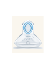 NUK TETINA FIRST CHOICE ANTI-CÓLICAS TAMANHO Y FLOW CONTROL  6-18M - 2UN.