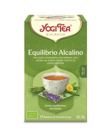 INFUSÃO YOGI TEA EQUILIBRIO ALCALINO 17 SAQUETAS