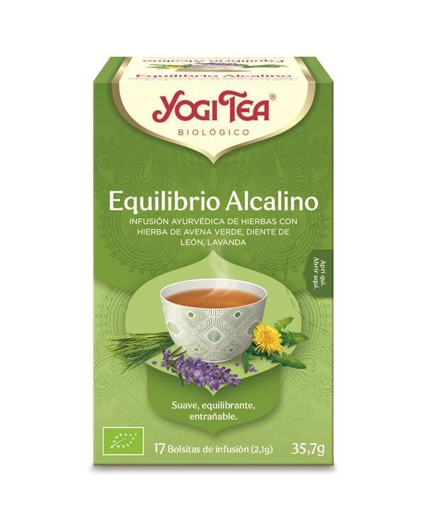 INFUSÃO YOGI TEA EQUILIBRIO ALCALINO 17 SAQUETAS