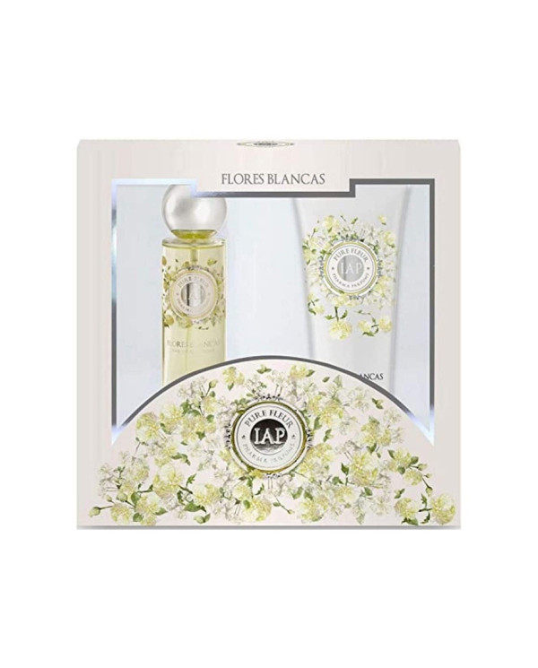IAP PHARMA PERFUME  MULHER FLORES BRANCAS 150ML + BODY MILK 230ML