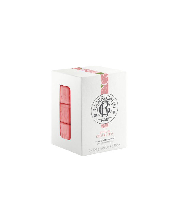 ROGER & GALLET FLEUR DE FIGUIER  SABONETE 3x100g