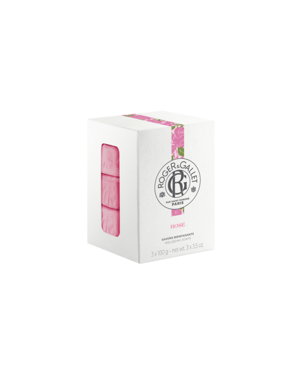 Roger & Gallet Rose Sabonete 3x100g