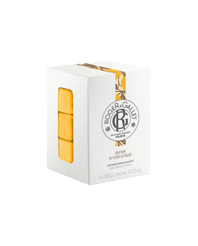 ROGER & GALLET JABÓN BOIS D'ORANGE 3X100G