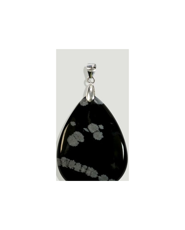 Colar Lágrima Obsidiana Nevada