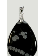Colar Lágrima Obsidiana Nevada
