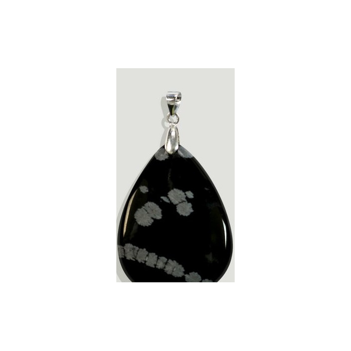 Colar Lágrima Obsidiana Nevada