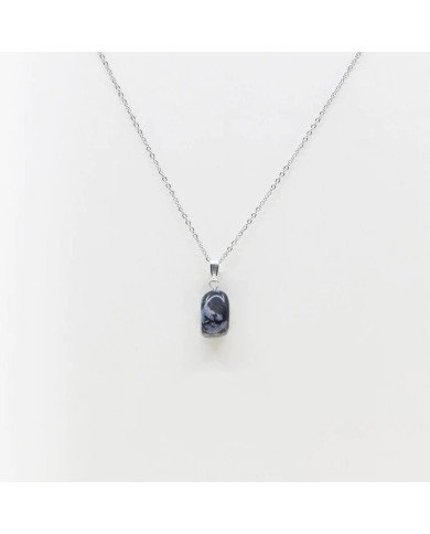 Colar Lágrima Obsidiana Nevada