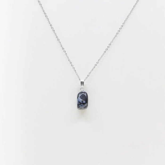 Colar Lágrima Obsidiana Nevada