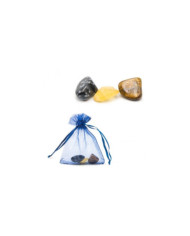 BOLSA DA SORTE NO TRABALHO COM 3 CRISTAIS