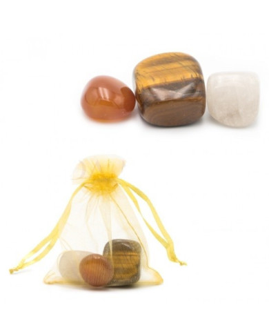 BOLSA DA INVEJA COM 3 CRISTAIS