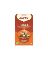 INFUSÃO BIO ALCAÇUZ 17 SAQUETAS YOGI TEA