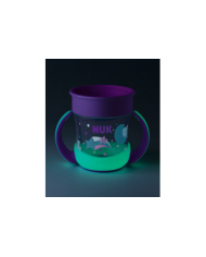 NUK Mini Magic Cup Night Azul, 160 ml, brilha no escuro