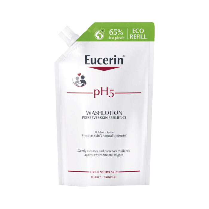 EUCERIN PH5 RECARGA ACEITE DE DUCHA ECO RECARGA 400 ML