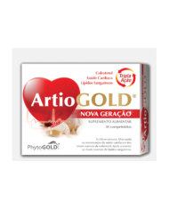 ArtioGOLD COLESTEROL NOVA GERAÇÃO 30 COMPRIMIDOS PHYTOGOLD