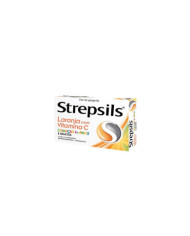 STREPSILS LARANJA COM VITAMINA C 24 PASTILHAS