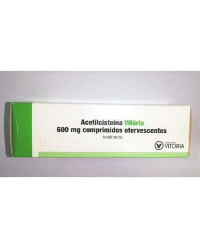 COMPRIMIDOS EFERVESCENTES DD ACETILCISTEÍNA VITORIA 600 mg