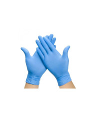 LUVAS NITRILO AZUL TAM M SELECARE 100UNID