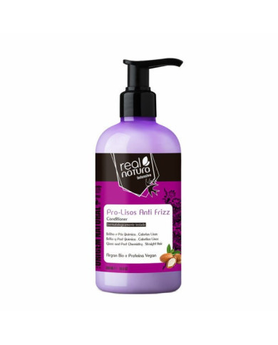 REAL NATURA PRO-LISOS ANTI FRIZZ ARGAN CONDICIONADOR 300ML