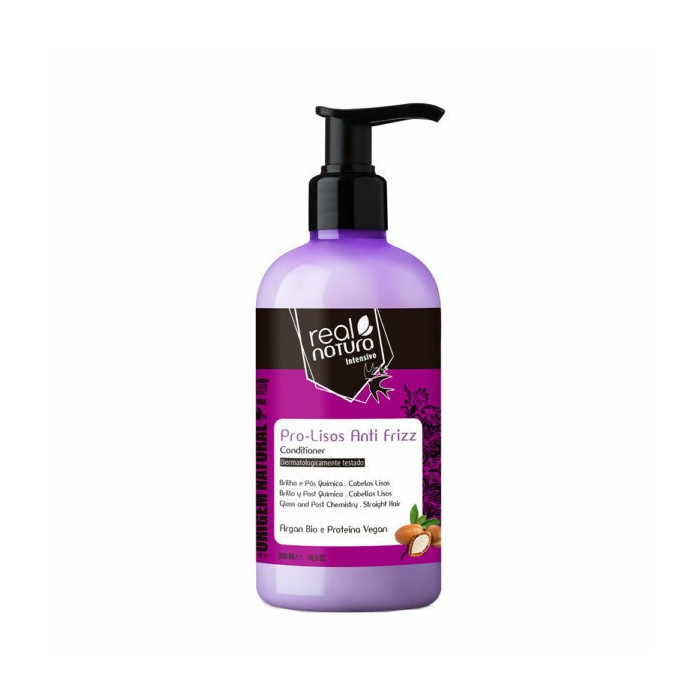REAL NATURA PRO-LISOS ANTI FRIZZ ARGAN CONDICIONADOR 300ML