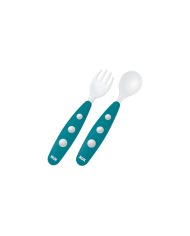 NUK CONJUNTO DE TALHERES  +8M AZUL