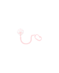 NUK BABY ROSE & BLUE CORRENTE PARA CHUPETA ROSA 1UNID