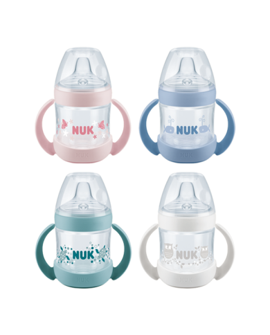 NUK NATURE SENSE BIBERÃO APRENDIZAGEM VERDE 6-18M 150ML