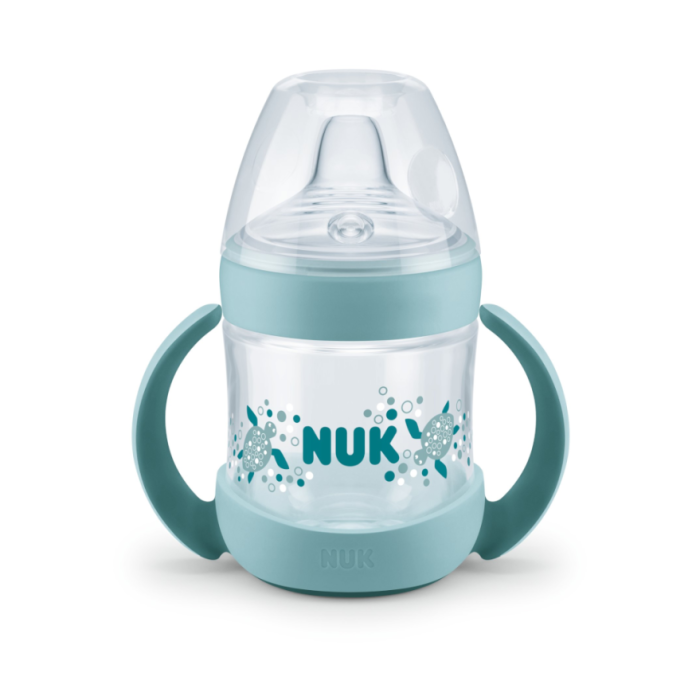 NUK BIBERÓN APRENDIZAJE NATURE SENSE VERDE 6-18M 150ML
