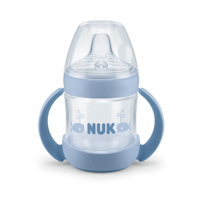 NUK BIBERÓN NATURE SENSE APRENDIZAJE AZUL 6-18M 150ML
