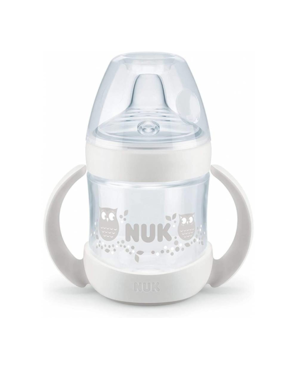 NUK NATURE SENSE BIBERÃO APRENDIZAGEM BRANCO 6-18M 150ML