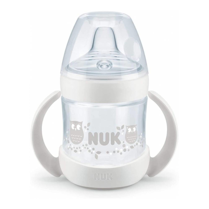 NUK NATURE SENSE BIBERÃO APRENDIZAGEM BRANCO 6-18M 150ML