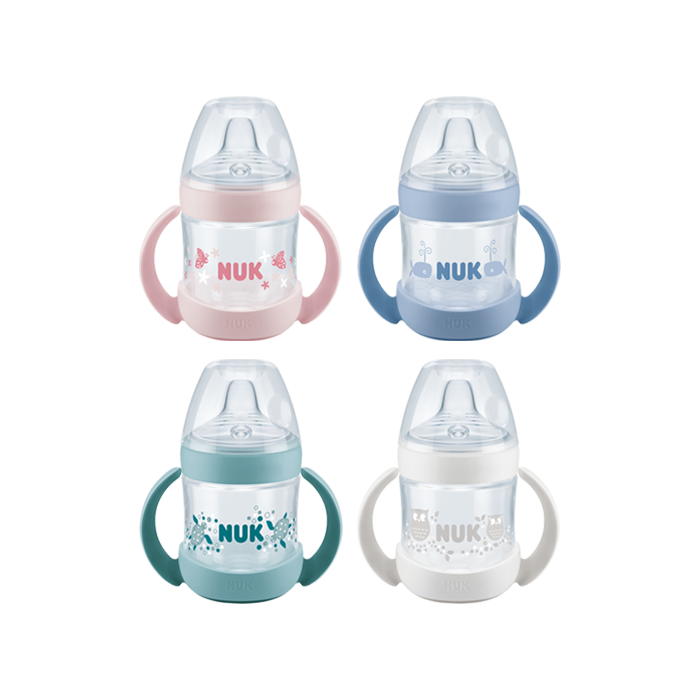 NUK NATURE SENSE BIBERÃO APRENDIZAGEM ROSA 6-18M 150ML