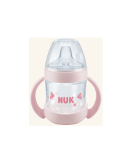 NUK BIBERÓN NATURE SENSE APRENDIZAJE ROSA 6-18M 150ML