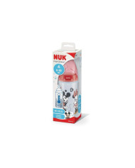NUK BIBERÓN FIRST CHOICE MINNIE ROJO 6-18M 300 ML
