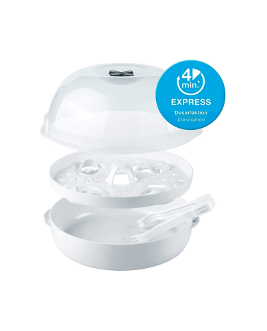 NUK MICRO EXPRESS PLUS ESTERILIZADOR A VAPOR MICROONDAS