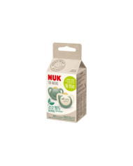 NUK FOR NATURAL CHUPETE LÁTEX ROJO 18-36M 2 unidades