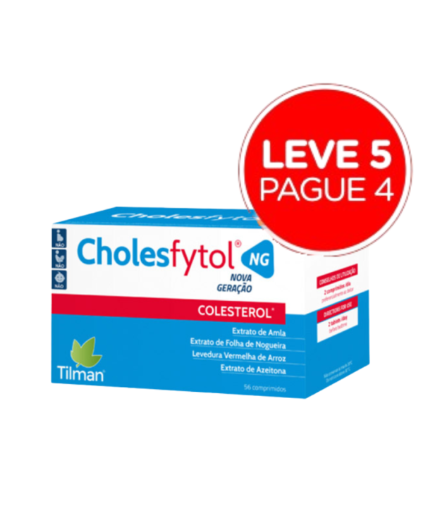 CHOLESFYTOL 56 COMPRIMIDOS LEVE 5 PAGUE 4 - TILMAN
