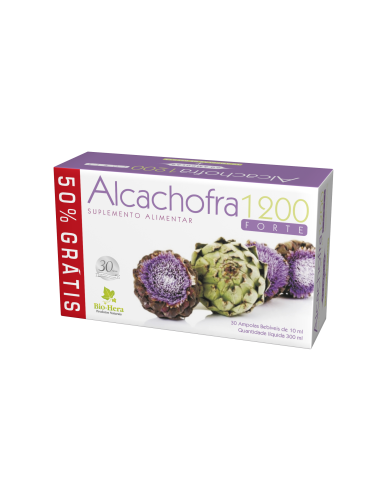 ALCACHOFRA 1200 FORTE 30 AMPOLAS